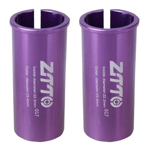 2pcs ZTTO Bicycle Seat Post Conversion Sleeve Reducer Cover