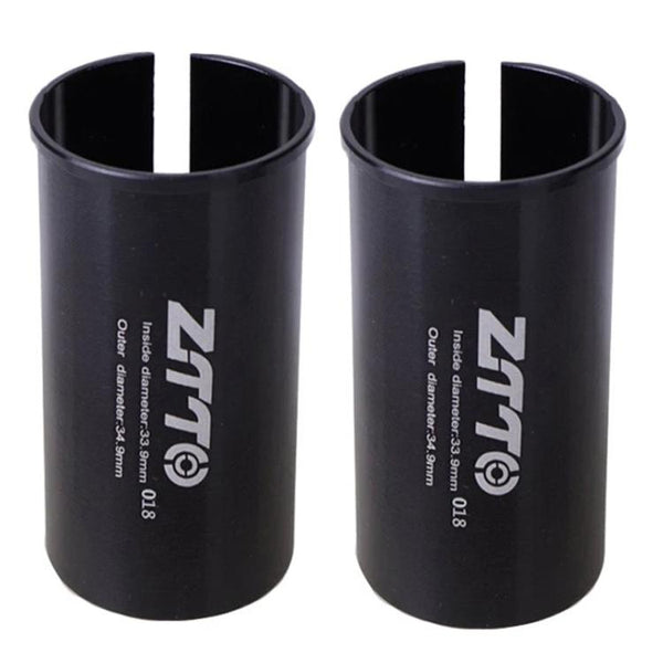 2pcs ZTTO Bicycle Seat Post Conversion Sleeve Reducer Cover