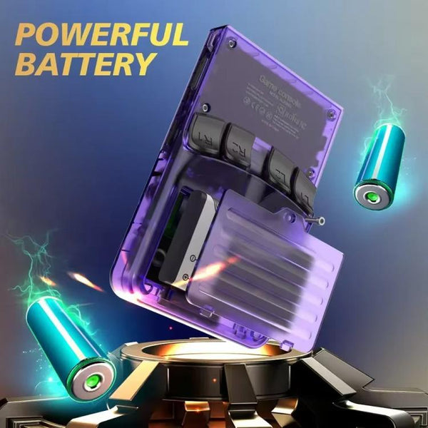 R36XX Dual-Band WiFi Handheld Game Console 3.5-Inch IPS HD Mipi Screen Open-Source Linux OS, 64G, 128G