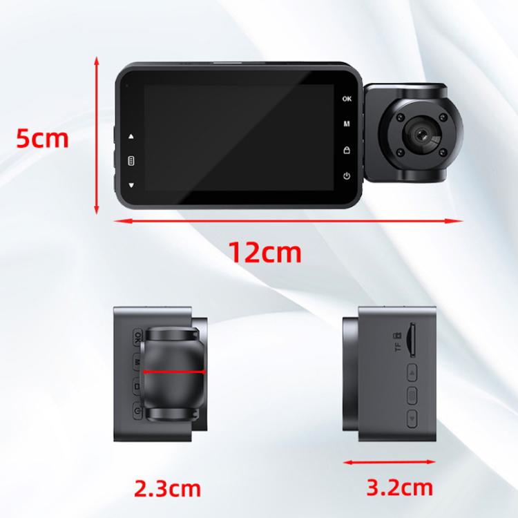 1080P HD Infrared Night Vision XWIFI Interconnected Driving Recorder