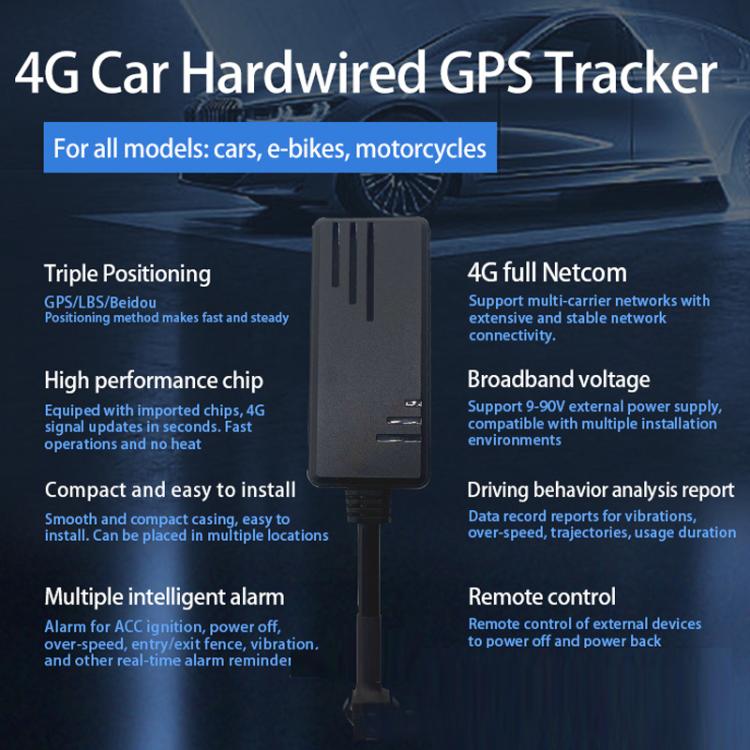 4G Automotive GPS South American Satellite Meter Anti-theft Positioner
