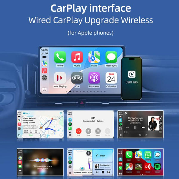 Carlinkit Original Car Wired To Wireless Carplay/Android Auto Internet Box