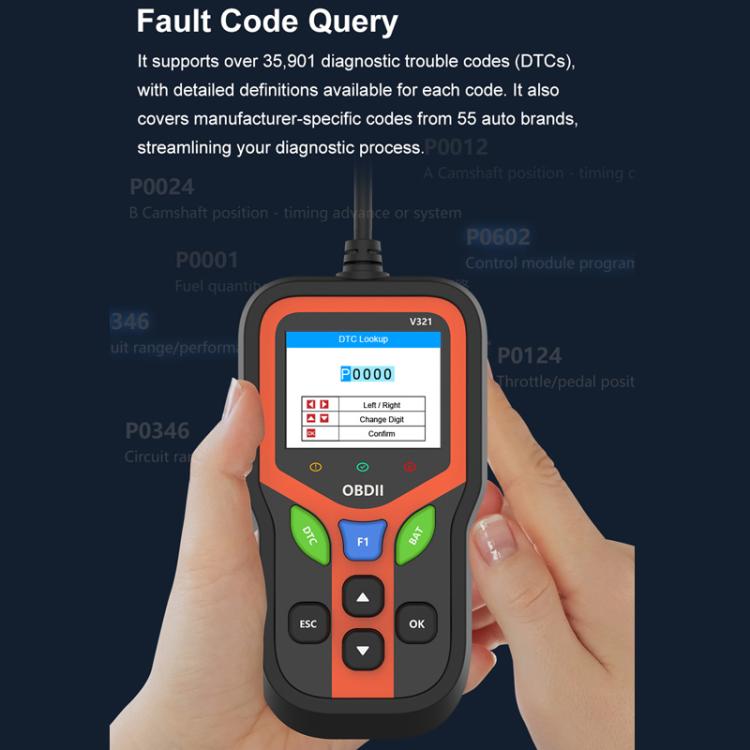 OBD 9-16V Car Battery Fault/Health Tester