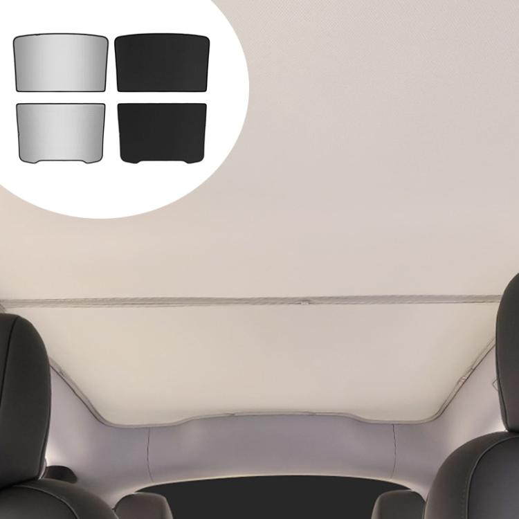 For 2025+ Model Y Juniper Ice Crystals Sunroof Sunshade