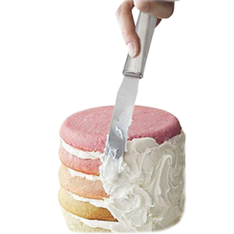 Stainless Steel Cream Spatula Stainless Steel Bell Knife Cake Spatula Baking Scraper Baking Tools
