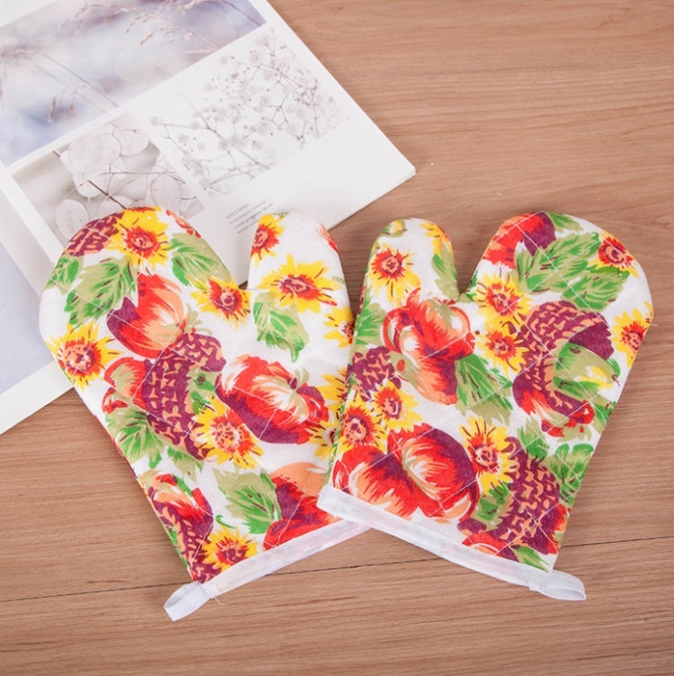 10 PCS Microwave Oven Anti-scald Gloves Household Oven Baking High Temperature Resistant Insulated Gloves, High Temperature Resistant Gloves