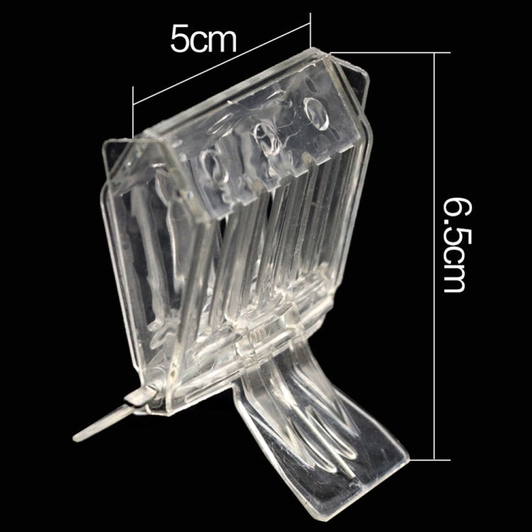 2 PCS  Plastic Book Clip Type Bee King Cage Beekeeping Tool