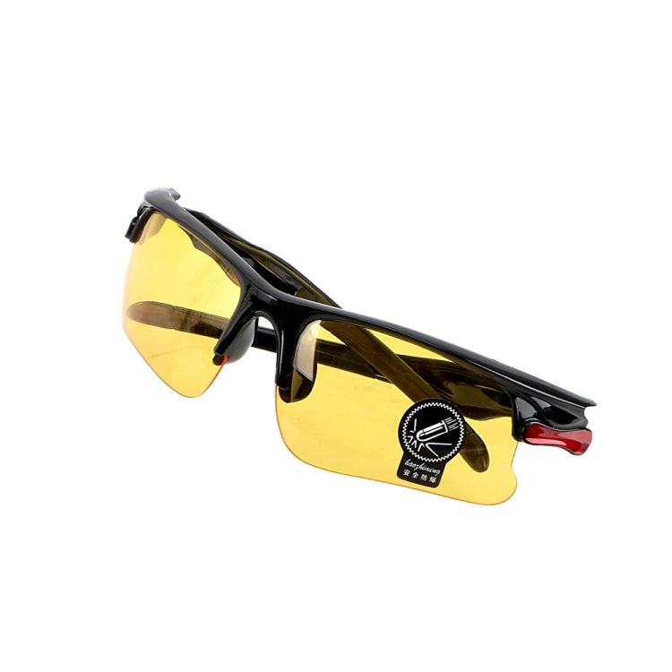 FORAUTO Night-Vision Glasses  Protective Gears Sunglasses Driving Glasses Anti Glare Night Vision Drivers Goggles