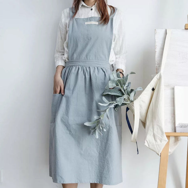 Cotton Simple Home Woman Apron