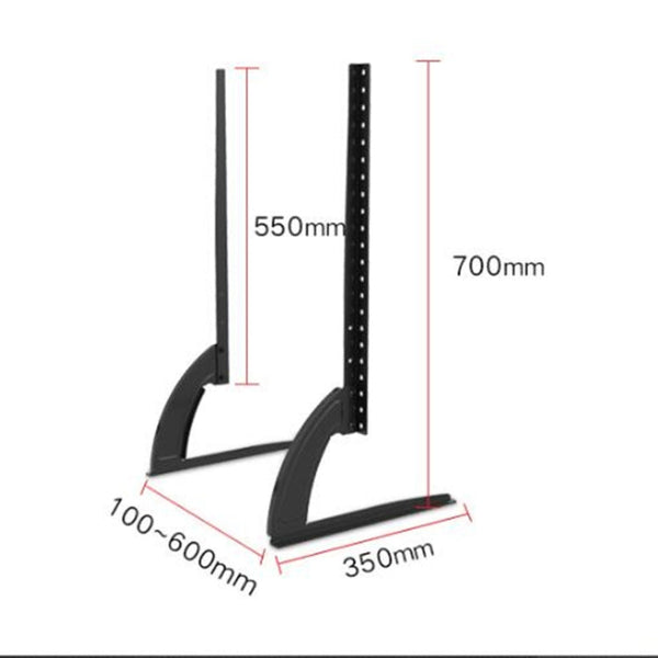 35-72 inch Mount Height Adjustable Universal Stand Base Desktop TV Mount for TV LCD Flat Screen