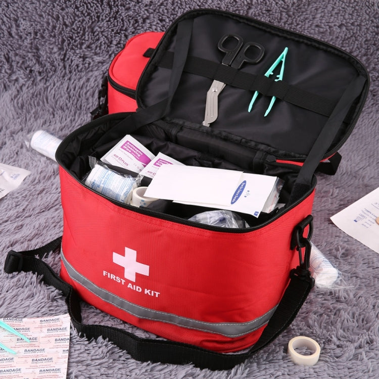 Outdoor First Aid Kit Sports Camping Bag Home Medical Emergency Survival Package