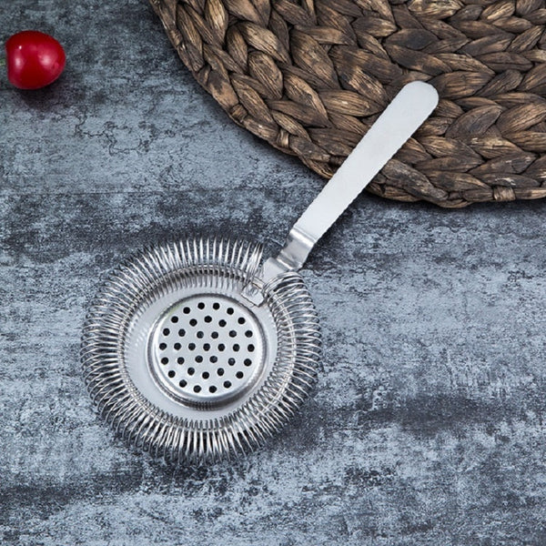 Stainless Steel Bartender Ice Filter Ice Trap Cocktail Strainer