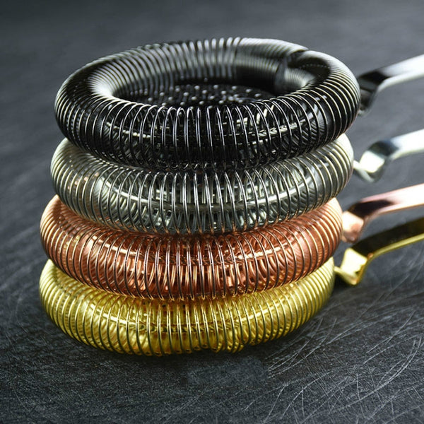 Stainless Steel Bartender Ice Filter Ice Trap Cocktail Strainer