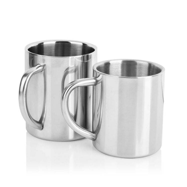 Double Wall Stainless Steel Coffee Mug Portable Termo Cup Travel Tumbler Coffee Jug Milk Tea Beer Cups Double Office Water Mugs, 220ML, 300ML, 400ML