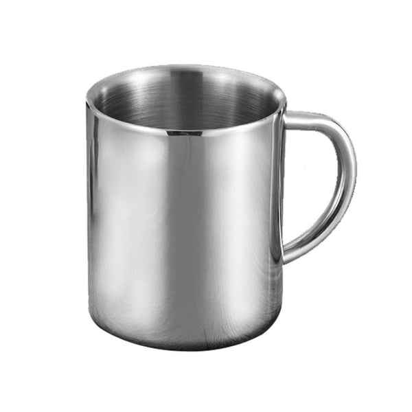 Double Wall Stainless Steel Coffee Mug Portable Termo Cup Travel Tumbler Coffee Jug Milk Tea Beer Cups Double Office Water Mugs, 220ML, 300ML, 400ML