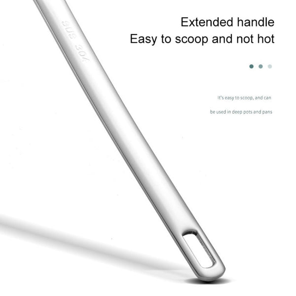 Stainless Steel Hot Pot Hanging Wall Spoon Creative Fishing Spoon Porridge Spoon, Soup Spoon, Colander