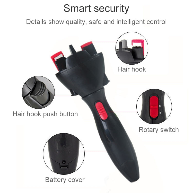 Profesional Fast Styling Smart Electric Braid Machine Twist Curling Iron