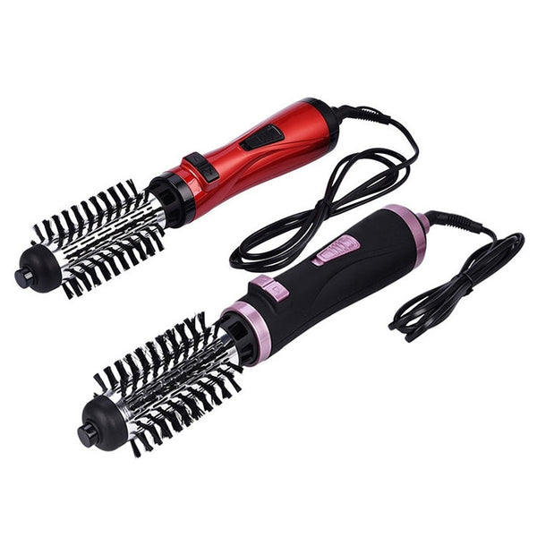 360 Degrees Rotation Electric Hair Dryer Brush Professional Hair Blow Dryer Comb Electric Hair Curler