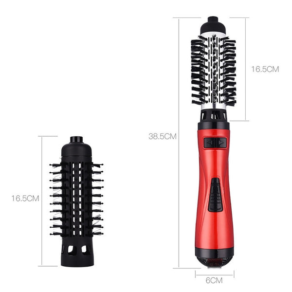 360 Degrees Rotation Electric Hair Dryer Brush Professional Hair Blow Dryer Comb Electric Hair Curler