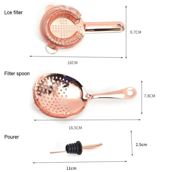 11 in 1 Cocktail Mixing Set Wine Filter Filter