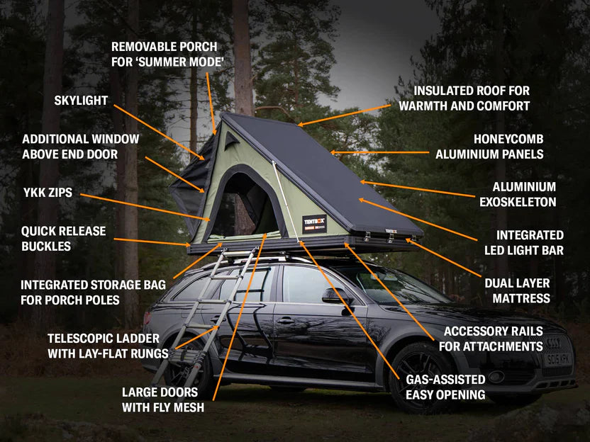 TentBox Cargo - Car Roof Tent