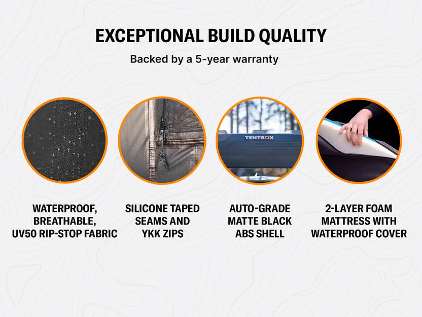 TentBox Classic 2.0 - Car Roof Tent