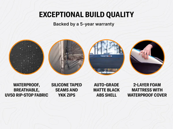 TentBox Classic 2.0 - Car Roof Tent