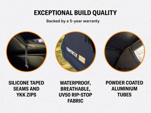 TentBox GO - Car Roof Tent