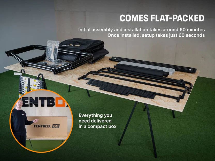 TentBox GO - Car Roof Tent