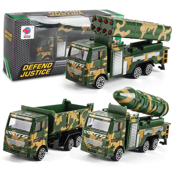 3 PCS Model Car Toy Construction Engineering Vehicles, Random Style Delivery