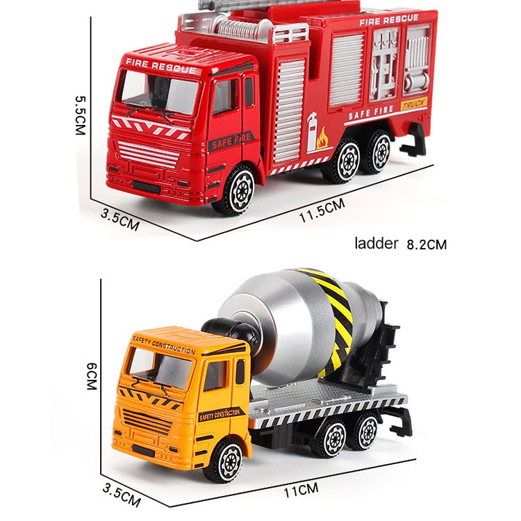 3 PCS Model Car Toy Construction Engineering Vehicles, Random Style Delivery
