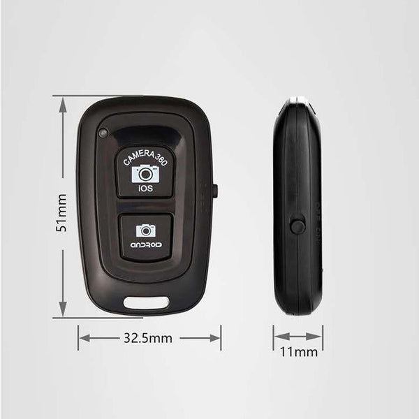 Dual-key Bluetooth Remote Shutter Camera Control Self-timer