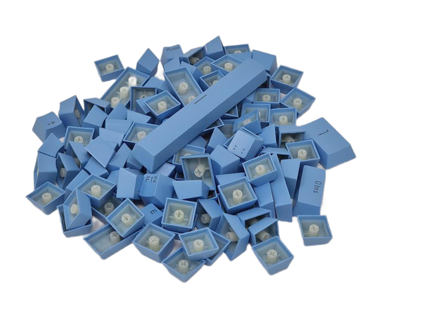 TKC ABS Blue Double Shot Keycaps