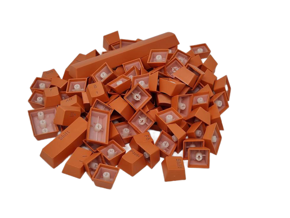 ABS Keycaps Full Size Orange