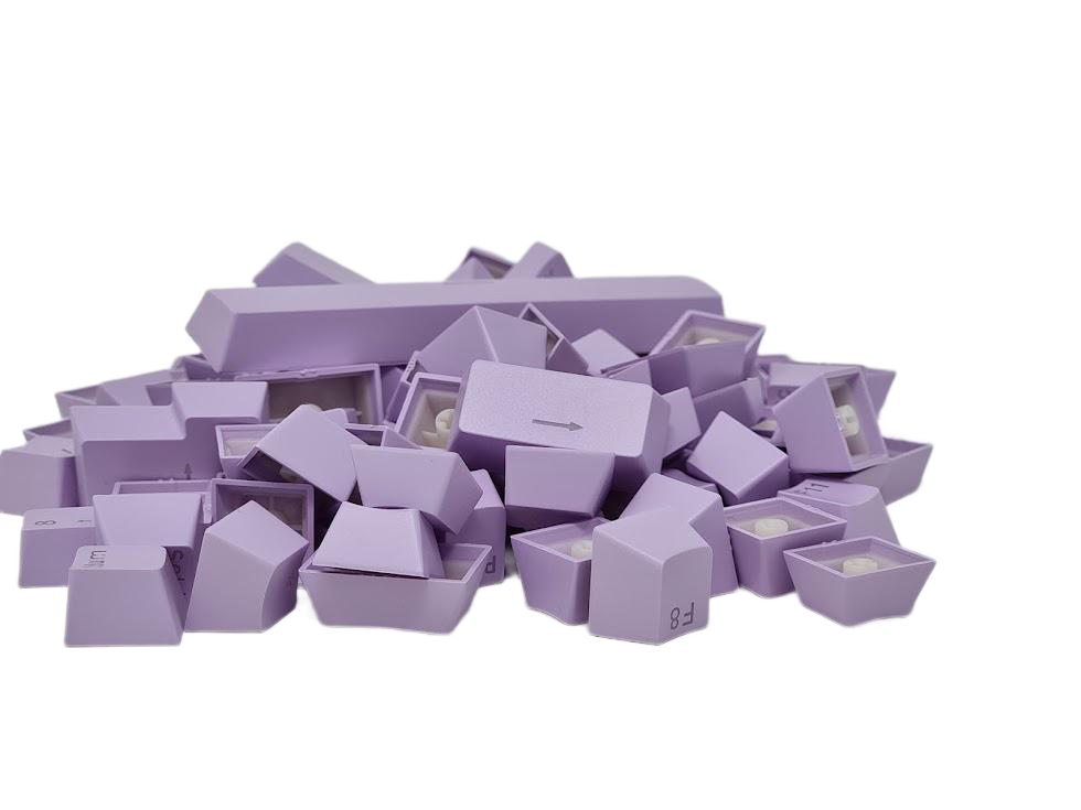 TKC ABS Purple Double Shot Keycaps