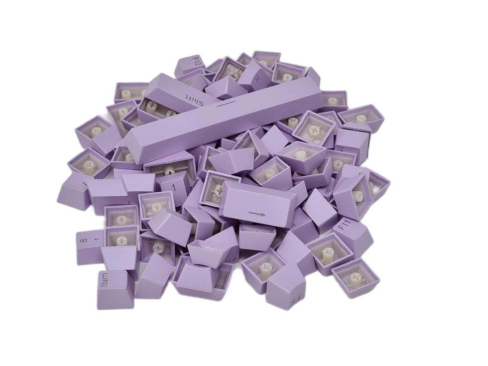 TKC ABS Purple Double Shot Keycaps