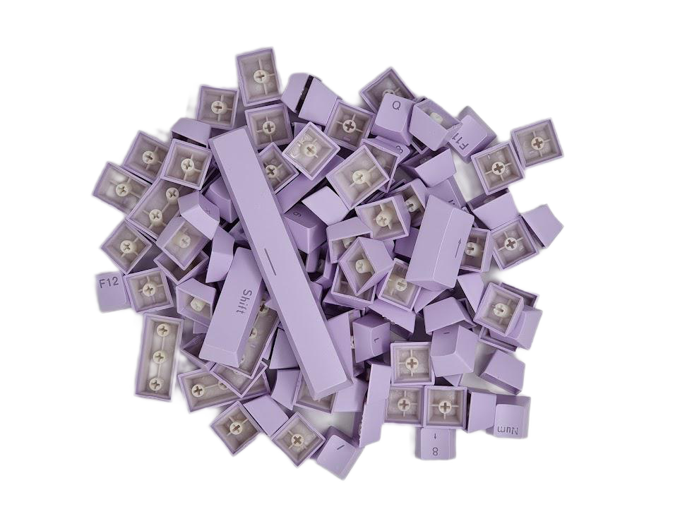 TKC ABS Purple Double Shot Keycaps