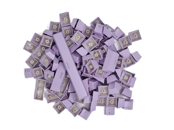 TKC ABS Purple Double Shot Keycaps