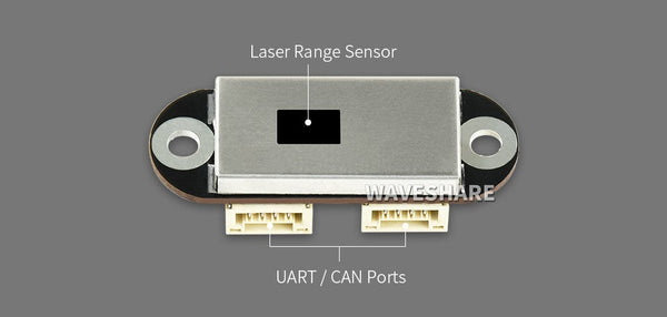 TOF (time of flight) Laser Rangefinder UART / CAN Bus, Cascading Support (5m Range)