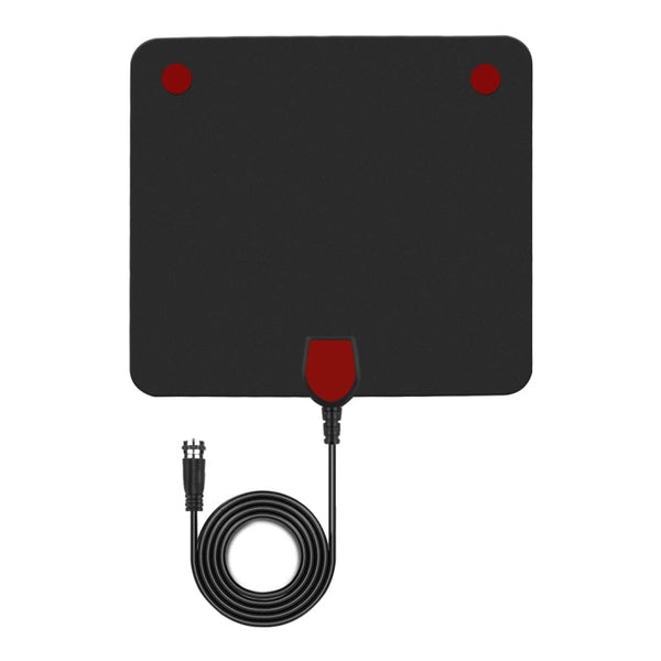 Ultra-thin Indoor HD Digital TV Antenna with 50 Miles Long Range Amplifier