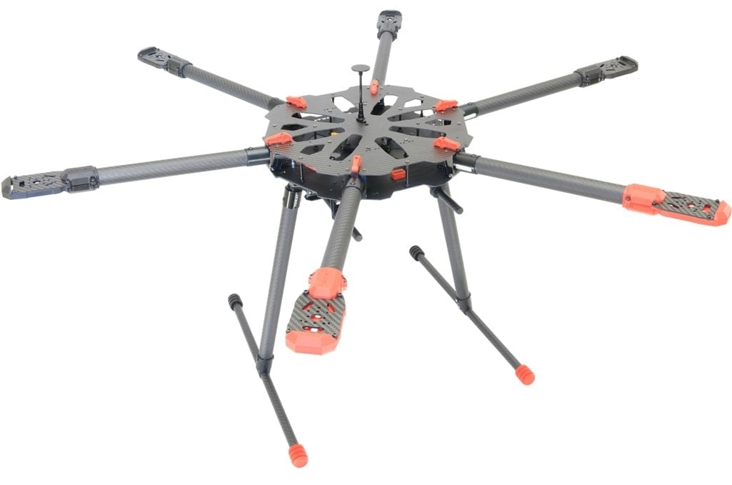 Tarot X6 Heavy Lift Professional UAV Quadcopter Frame