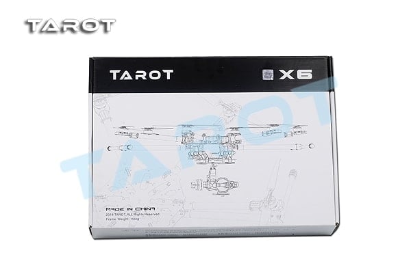 Tarot X6 Heavy Lift Professional UAV Quadcopter Frame
