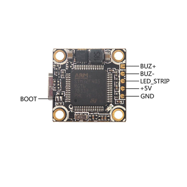 TeenyF4 Pro Flytower F4 1-2S, 5A, 16x16mm