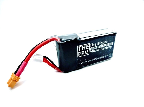 TheFPV 550mAh 3S 80C 11.1V Micro Battery XT30