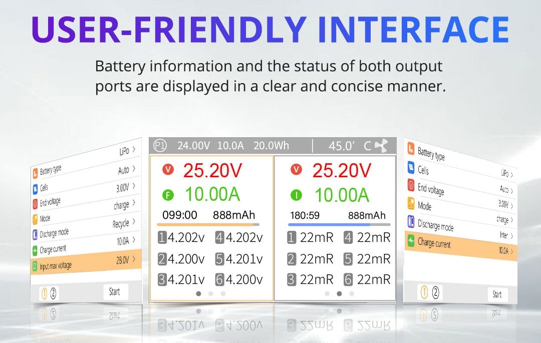 ToolkitRC M6DAC 200w AC/DC Smart Charger