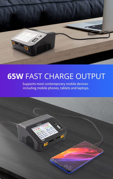 ToolkitRC M6DAC 200w AC/DC Smart Charger