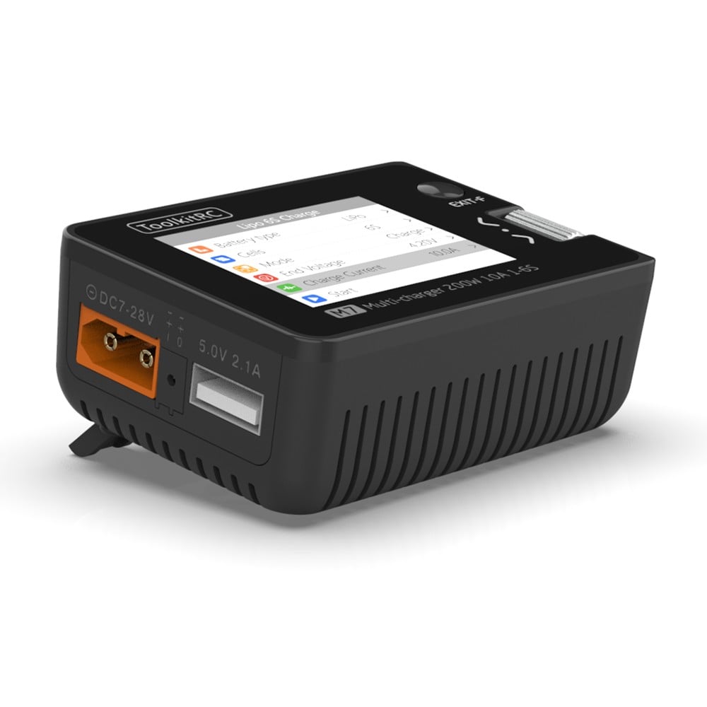 ToolkitRC M7 200W DC Multi Function Balance Charger XT60
