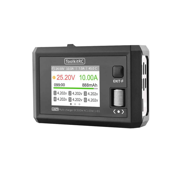 ToolkitRC M7AC Multi Function 100W AC / 300w DC Smart Balance Charger