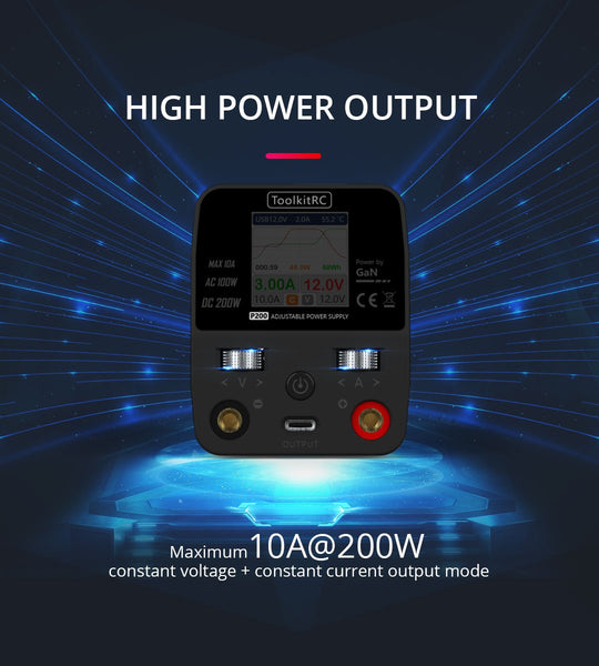 ToolkitRC P200 V2 Smart Desktop Power Supply