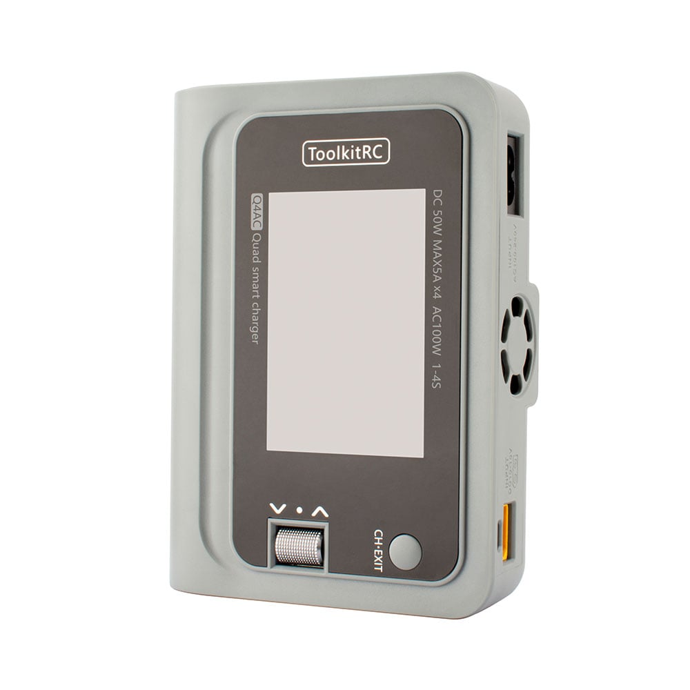 ToolkitRC Q4AC 4x50W AC/DC Charger